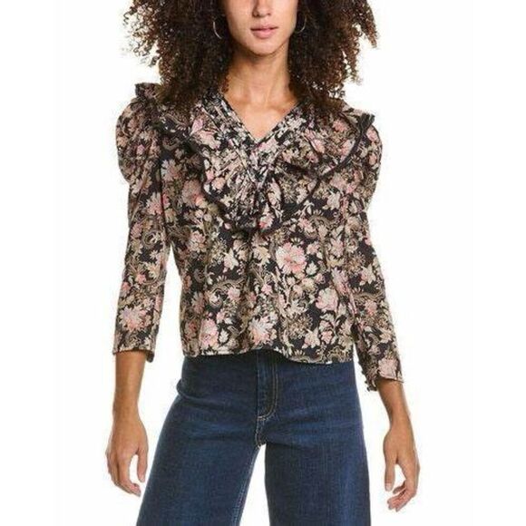 St. Roche NWT Hatfield Top in Belladonna Size 0 - Picture 3 of 4